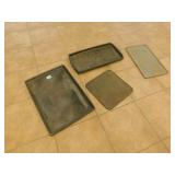 4 Boot mats -  various sizes
