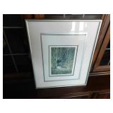 Loon Framed Picture - 13 x 16