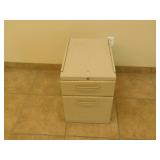 2 Drawer metal filing cabinet  15X23X21