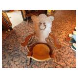 Antique Wooden Rocking Chair