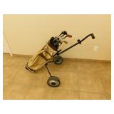 Right handed clubs with  bag / cart