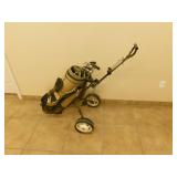 Right handed clubs with  bag / cart