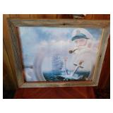 Nautical Framed Picture    19 x 23