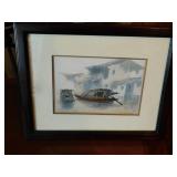 Shang Hi Picture   Made From Human Hair    10 x 12