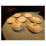 7 - Royal Semi Porcelain Partial Dish Set