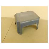 Small plastic step stool