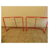 2-Winwell plastic hockey nets 27X58X45