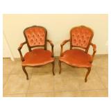 3 Victorian style chairs