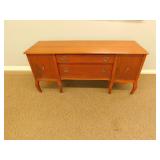 Wooden Buffet Hutch - 21 x 66 x 29
