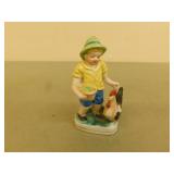 OCCUUPIED JAPAN BOY & ROOSTER