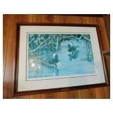 Vic Gibbons - The Intruder Framed Picture  37/225
