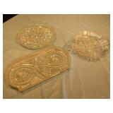 3 Serving Platters - Various Sizes