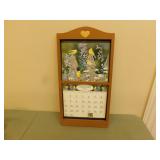 Wooden calendar holder 14X28