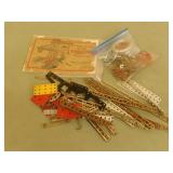 AC GILBERT VARIOUS ERECTOR PIECES & MANUAL