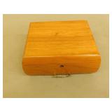 MID-CENTURY STYLE HUMIDOR /SPONGE/HYGROMETER