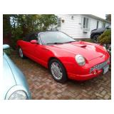 2002 Ford Thunderbird Convertible 3.9 Liter V8