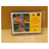 1982-83 OPC Gretzky / Goulet #237 SH Goals Card