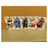 9 card Ice Rookie Lot: