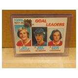 1978-79 Topps Lafleur/Bossy/Schutt #63 Goal Ldrs