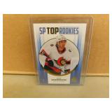 2022-23 Jake Sanderson Top Rookie Blue