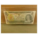 1973 Canadian One Dollar Bank Note