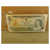 1973 Canadian One Dollar Bank Note