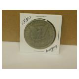1880 US Morgan Silver Dollar Coin