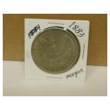 1883 US Morgan Silver Dollar Coin