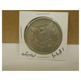 1894 US Morgan Silver Dollar Coin