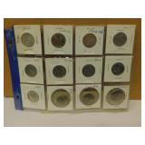 1999 Canadian 25 Cent Millennium Quarters Set
