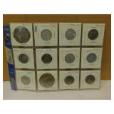 1999 Canadian 25 Cent Millennium Quarters Set