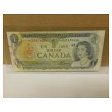 1973 Canadian One Dollar REPLACEMENT Bank Note