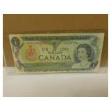 1973 Canadian One Dollar REPLACEMENT Bank Note