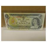 1973 Canadian One Dollar Bank Note