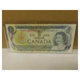 1973 Canadian One Dollar Bank Note