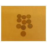 10 - 1940-49 Canadian Pennies