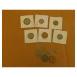 13 Collectible Spanish Coins- Various years