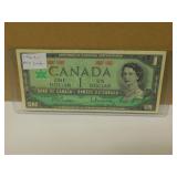 1967 Canadian One Dollar Bank Note- Error Cut