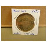 1970 Half Crown Proof Coin