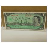 1967 Canadian One Dollar Bank Note