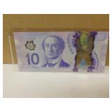 2013 Canadian Ten Dollar Bank Note