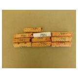 10 Rolls -  1980-1989 Pennies
