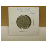 1945-2005 Canadian Victory VE-Day 5 Cent Coin