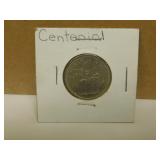 1973-1973 Canadian Centennial 25 Cent Coin