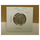 1945-2005 Canadian Victory VE-Day 5 Cent Coin
