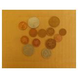 13 Collectible United Kingdom Coins- Various years