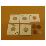 9 Collectible Trinidad & Tobago Coin-Various Years