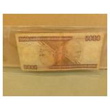 Bank Of Brazil 5000 Bank Note