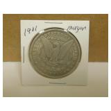 1901 US Morgan Silver Dollar Coin