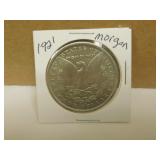 1921 US Morgan Silver Dollar Coin